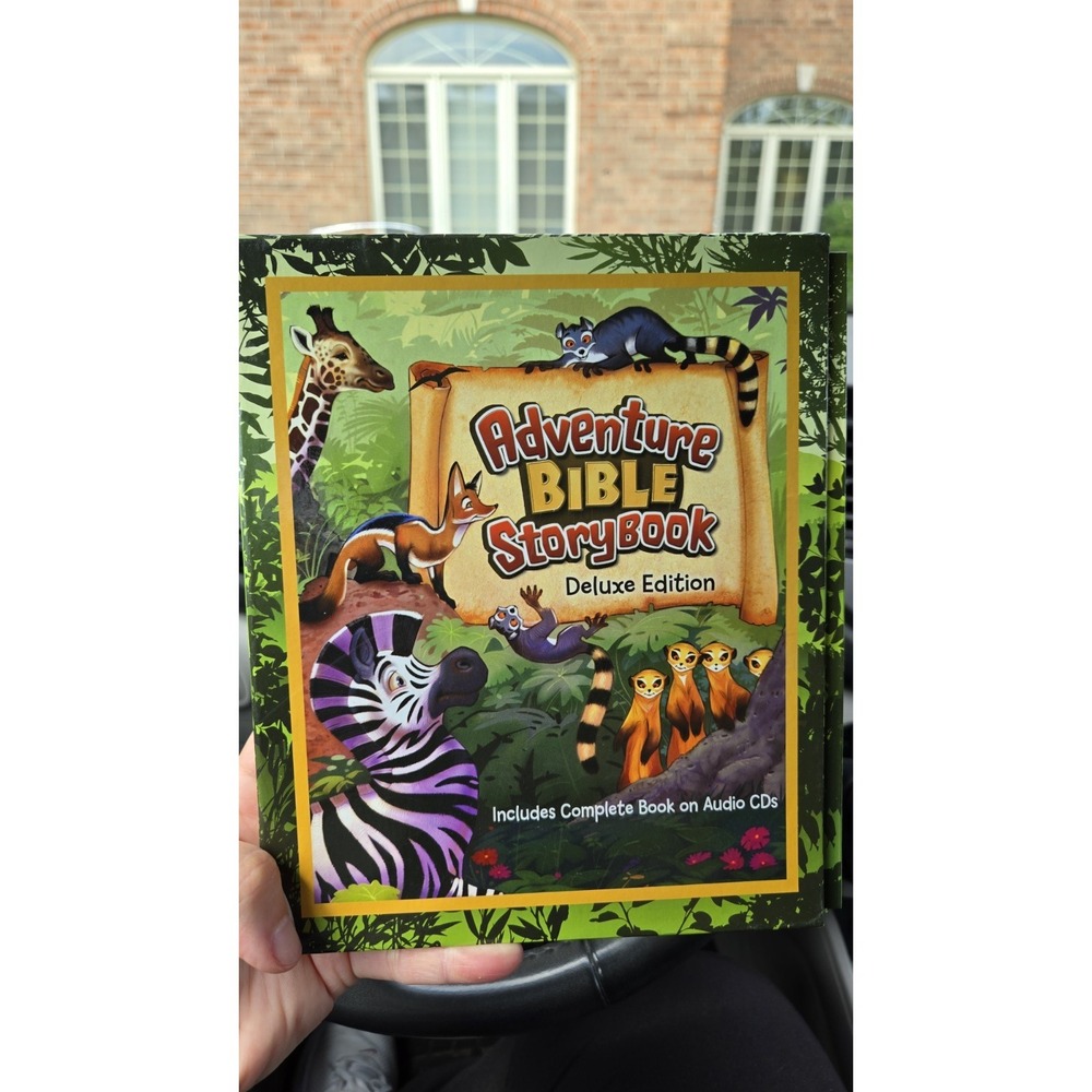 Adventure Bible Storybook Deluxe Edition 2 Audio CDs DeVries Zonderkidz